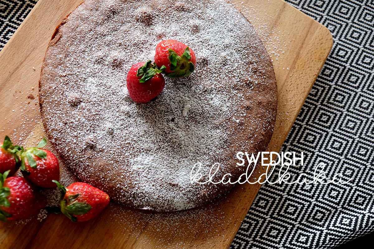 Kladdkaka | Swedish Chocolate Goey Cake | American Bred Swedish Butter